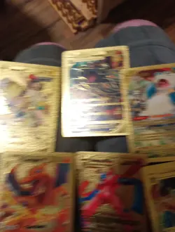 Pokemon Gold Foil Cards 10 Cards - Image 3