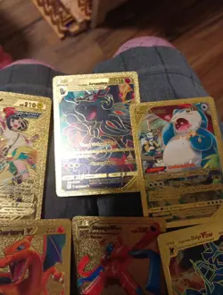 Pokemon Gold Foil Cards 10 Cards - Image 4
