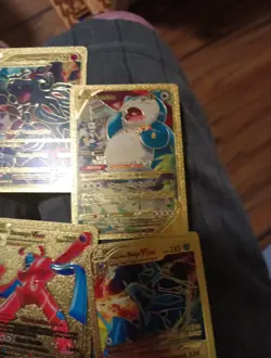 Pokemon Gold Foil Cards 10 Cards - Image 5
