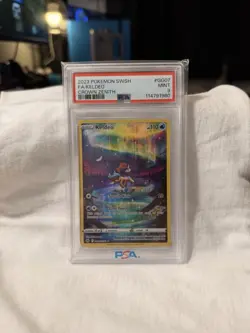 Pokemon TCG Keldeo Crown Zenith GG Ultra Rare Holo PSA 9 GG07/GG70 - Image 1