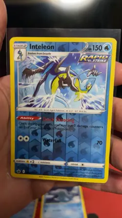 Pokemon TCG Card Lot of 15 Water-Type Inteleon, Gyarados, Slowpoke, Cubchoo - Image 2