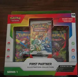Pokemon TCG First Partner Illustration Collection Series 1 Sealed - Image 1