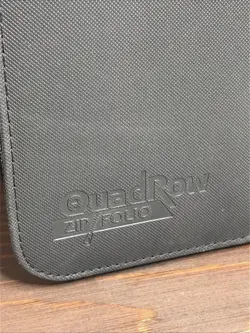 Ultimate Guard Zipfolio 480 24-Pocket XenoSkin Black Quadrow Binder Pokemon - Image 3