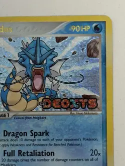 Pokemon TCG Gyarados 8/107 Deoxys Reverse Holo Stamp - Image 4