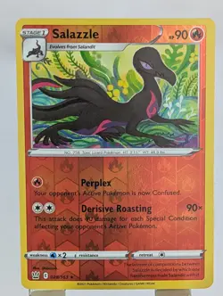 Pokemon Salazzle Battle Styles 028/163 Rare EN - Image 1
