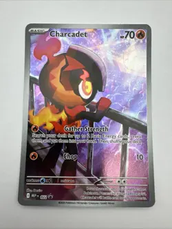 Pokemon TCG Charcadet MEP 022 Mega Evolution Promo Holo - Image 1