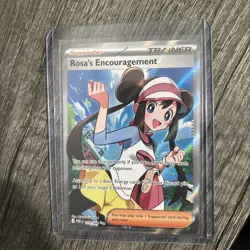 Rosa’s Encouragement 115/080 SAR Pokemon Mega Evolutions Perfect Order Beauty - Image 3
