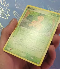 2005 Pokemon EX Unseen Forces Shuckle #47/115 NM! - Image 3