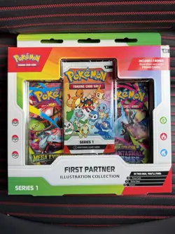 *BRAND NEW SEALED* Pokemon First Partner Illustration Collection Series 1 - Image 1