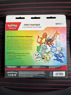*BRAND NEW SEALED* Pokemon First Partner Illustration Collection Series 1 - Image 2
