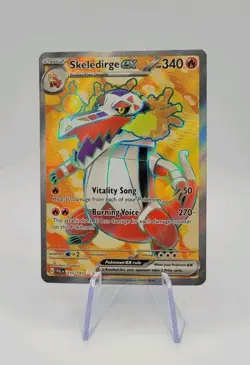 Pokemon TCG: Skeledirge ex 233/193 SV02: Paldea Evolved Ultra Rare - NM - Image 1