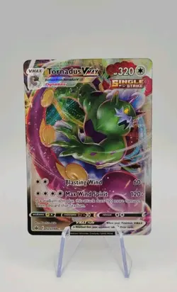 Pokemon TCG: Tornadus VMAX 125/198 Full Art Ultra Rare - Chilling Reign - NM - Image 1