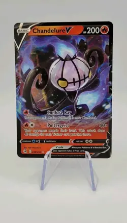 Pokemon TCG: Chandelure V 039/264 Holo Ultra Rare - Fusion Strike- NM - Image 1