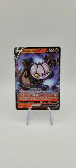 Pokemon TCG: Chandelure V 039/264 Holo Ultra Rare - Fusion Strike- NM - Image 2