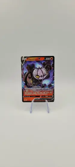 Pokemon TCG: Chandelure V 039/264 Holo Ultra Rare - Fusion Strike- NM - Image 3