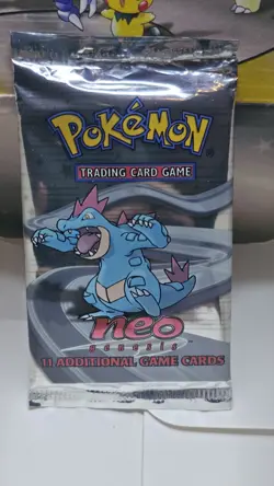 🔥 Pokemon TCG Neo Genesis Booster Pack – Feraligatr Art 🔥Factory sealed - Image 1