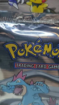 🔥 Pokemon TCG Neo Genesis Booster Pack – Feraligatr Art 🔥Factory sealed - Image 4