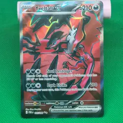 Yveltal ex 105/088 - Full Art Ultra Rare - Pokemon TCG: Perfect Order Pack Fresh - Image 1