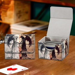 High-Capacity Art Deco Card Deck Box - Ideal Trading Card Game Storage Solution - Image 5