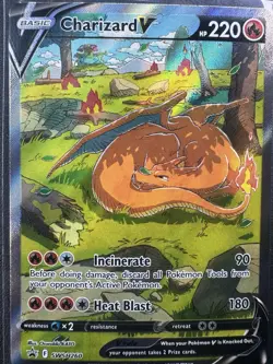 Charizard V SWSH260 Full Art Holo Promo SWSH260 Pokemon TCG - Image 2