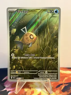 Pokemon TCG Feebas 198/191 Sv08: Surging Sparks Holo - Image 1