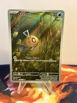 Pokemon TCG Feebas 198/191 Sv08: Surging Sparks Holo - Image 2