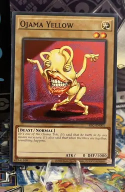 Yu-Gi-Oh! TCG Ojama Yellow Invasion of Chaos (25th Anniversary Edition) IOC - Image 1