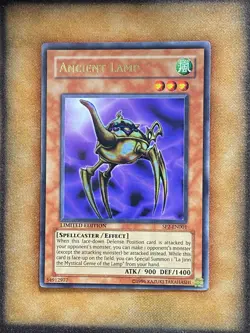 Yugioh Ancient Lamp SP2-EN001 Ultra Rare Limited Edition NM - Image 1