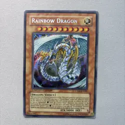 Rainbow Dragon Limited Edition Secret Rare CT04-EN005 Yu-Gi-Oh! - Image 1