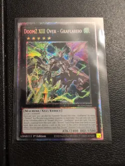 YuGiOh - BLZD-EN045 DoomZ XIII Over - Graflareio - Starlight Rare - Image 1