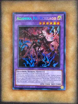Yugioh Azamina Mu Rcielago MP25-EN104 Secret Rare 1st Ed NM - Image 1