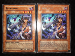 Yu-Gi-Oh! 2x Tsukuyomi, DCR-075, Rare, 2. Edition, Oldprint, Englisch, LP - Image 2