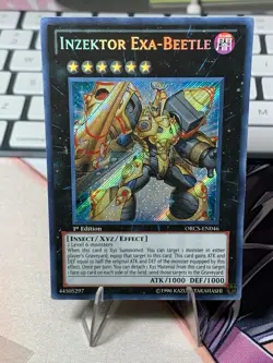 Inzektor Exa-Beetle ORCS-EN046 | Secret Rare 1st Ed | LP - Image 1