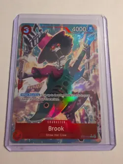 One Piece TCG English ST21-012 Brook Alt Art Parallel Card - Image 1