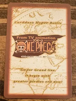 1999 BANDAI One Piece Hyper Battle LUFFY C04 FIRST STAGE 1ST EVER SET RC - Image 2