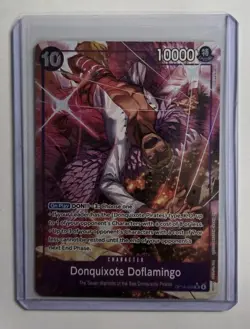 One Piece TCG - Donquixote Doflamingo OP14-069 SR Alt Art Azure Sea's Seven - Image 1