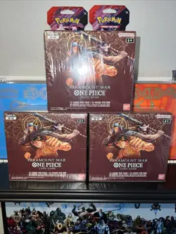 ✅ OP-02 Paramount War One Piece Booster Box English Sealed New ✅ - Image 1