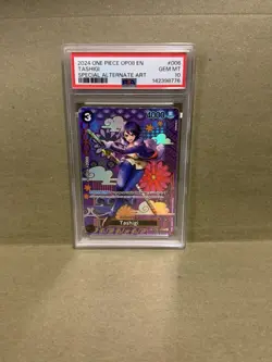 2024 One Piece Tashigi Special Alt Art SP OP08 ST06-006 PSA 10 - Image 1