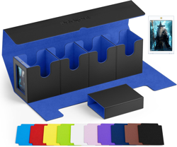 5 in 1 Card Deck Box with Commander Display, Holds 800+ Cards, Includes 35Pt Mag - Image 1