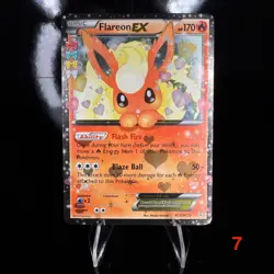 Flareon EX RC6-32 Generations: Radiant Collection Holo Pokemon Card - Image 1