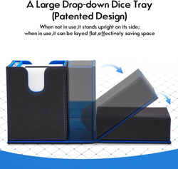 MTG Commander Deck Box with Dice Tray - Fits 100+ Double-Sleeved Cards - Command - Image 4