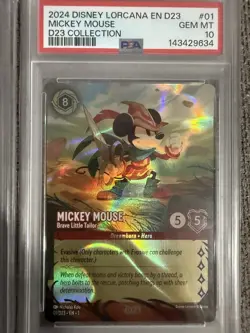 Disney Lorcana - 2024 D23 Collection - Full Set PSA 10 💎🔥 - Image 5