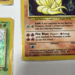 1999 Pokemon Base Set Holo - 5 Cards (First Edition Machamp, Alakazan, Mewtwo) - Image 5