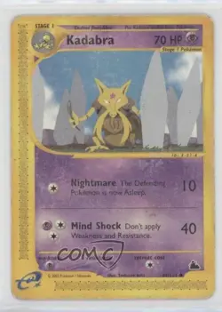 Kadabra Pokemon e-Card Series Skyridge #69 2003 - Image 1