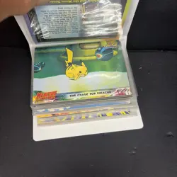 Topps Pokemon Card Lot 24 Cards w/ Mini Binder Holder ~ Plus 6 extra cards - Image 4