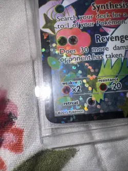 Shaymin EX Full Art Ultra Rare 106/108 Roaring Skies Holo Pokemon TCG Card NM-LP - Image 4