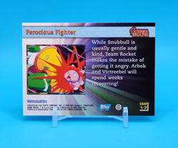 Pokemon Card - Ferocious Fighter Snap17 - Screen Snaps! - Topps Johto - Image 3