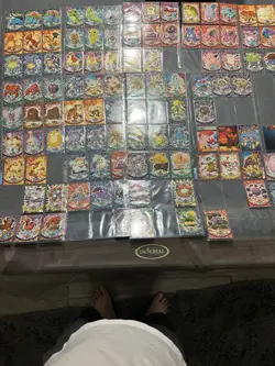 Pokemon Charizard 1999 Topps Tv Series 1&2 HUGE LOT 500 + cards Full Sets (READ) - Image 1