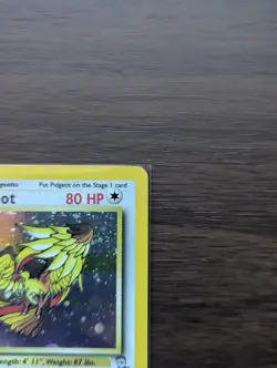 Pokemon TCG Pidgeot Base Set 2 Holo Unlimited Rare Card - Image 3