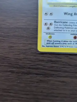 Pokemon TCG Pidgeot Base Set 2 Holo Unlimited Rare Card - Image 5
